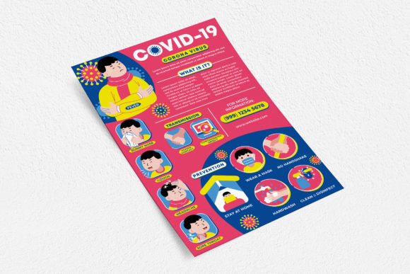 Download Covid-19 Pandemic Flyer Print Templates - Premium Resources